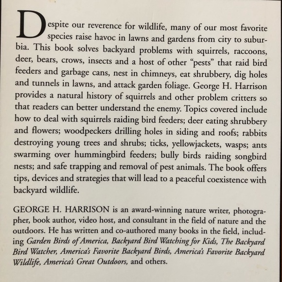 “Squirrel Wars: backyard wildlife battles and how to win them” illustrated book - Picture 10 of 12